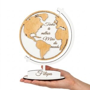 Peça Mundo 3D - Mãe
