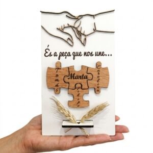 Peça Puzzle 3D - Mãe